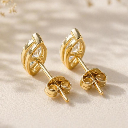 1.50 Ct Marquise Cut Stud Earring